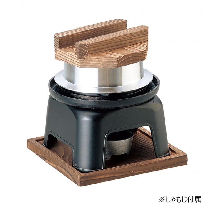 釜飯セット 1合 炊飯釜 かまどセット 砺波商店 フッ素加工 アルミ製 IH対応 しゃもじ付き 炊飯鍋 羽釜 炊飯器 ひとり暮らし 一人暮らし 釜めし 炊き込みご飯 おこげ 日本製