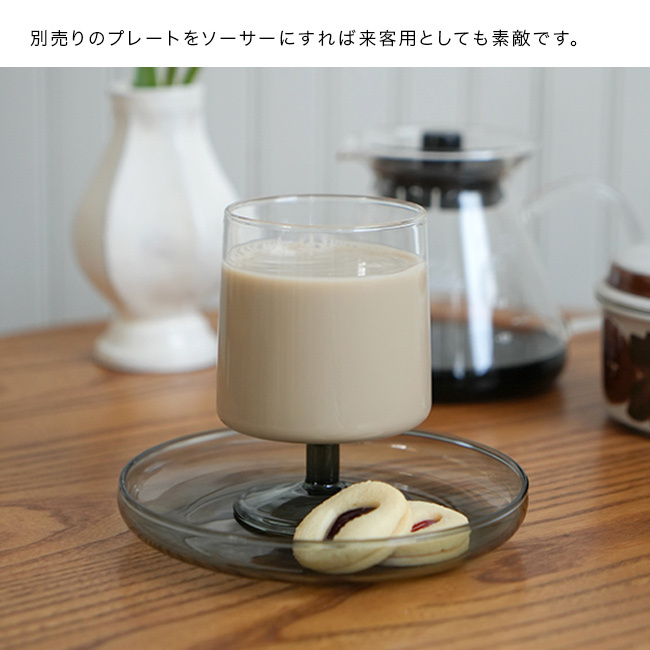 SKON スコン ゴブレット 320ml[グラス 脚付きグラス コップ タンブラー おしゃれ 耐熱 ガラス 足つきグラス ガラス食器 ガラスコップ ワイングラス ビアグラス デザートカップ パフェグラス 電子レンジ対応]