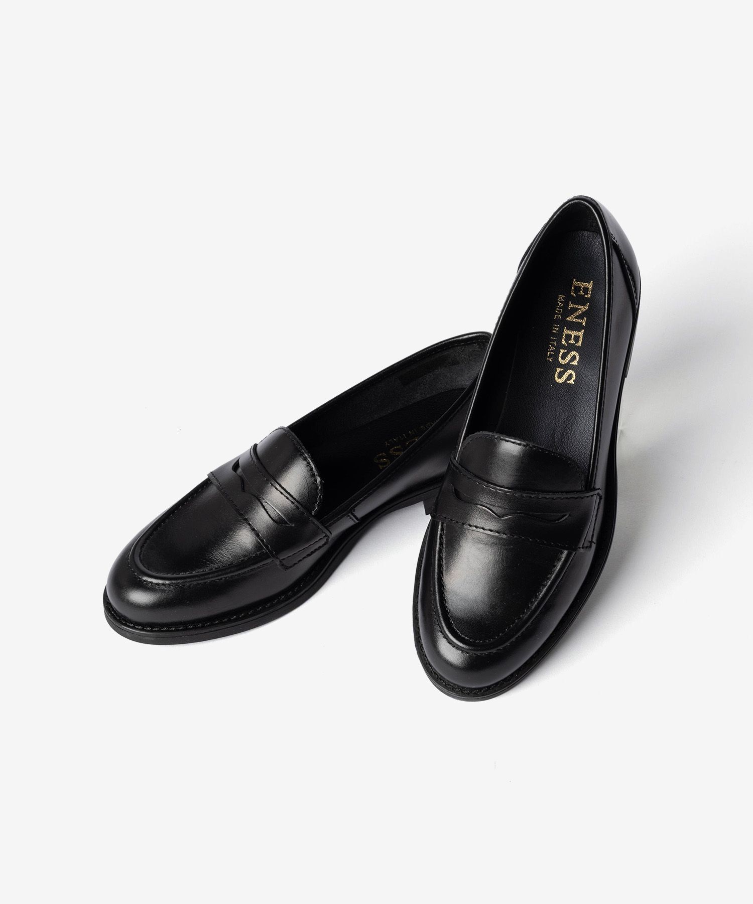 【正規品】 エネス ENESS COIN LOAFERS コインローファー ST-1201 ローファー レザー レディース シューズ