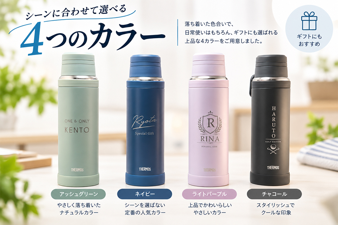名入れ 真空断熱ケータイマグ 1L
