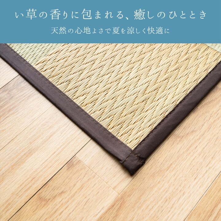 夏ラグ 夏用カーペット 『DXサラ』 261×261cm
