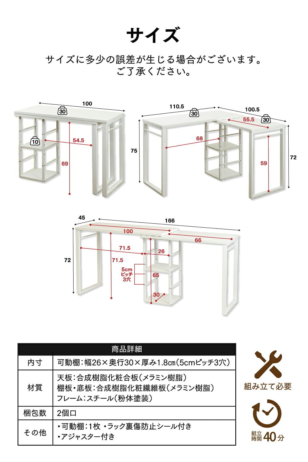 デスク チェア 天板が回転し、様々なレイアウトが楽しめる”Serdorabo”。対面スタイル、コンパクトスタイル、ワイドスタイルなど使い方はユーザー次第