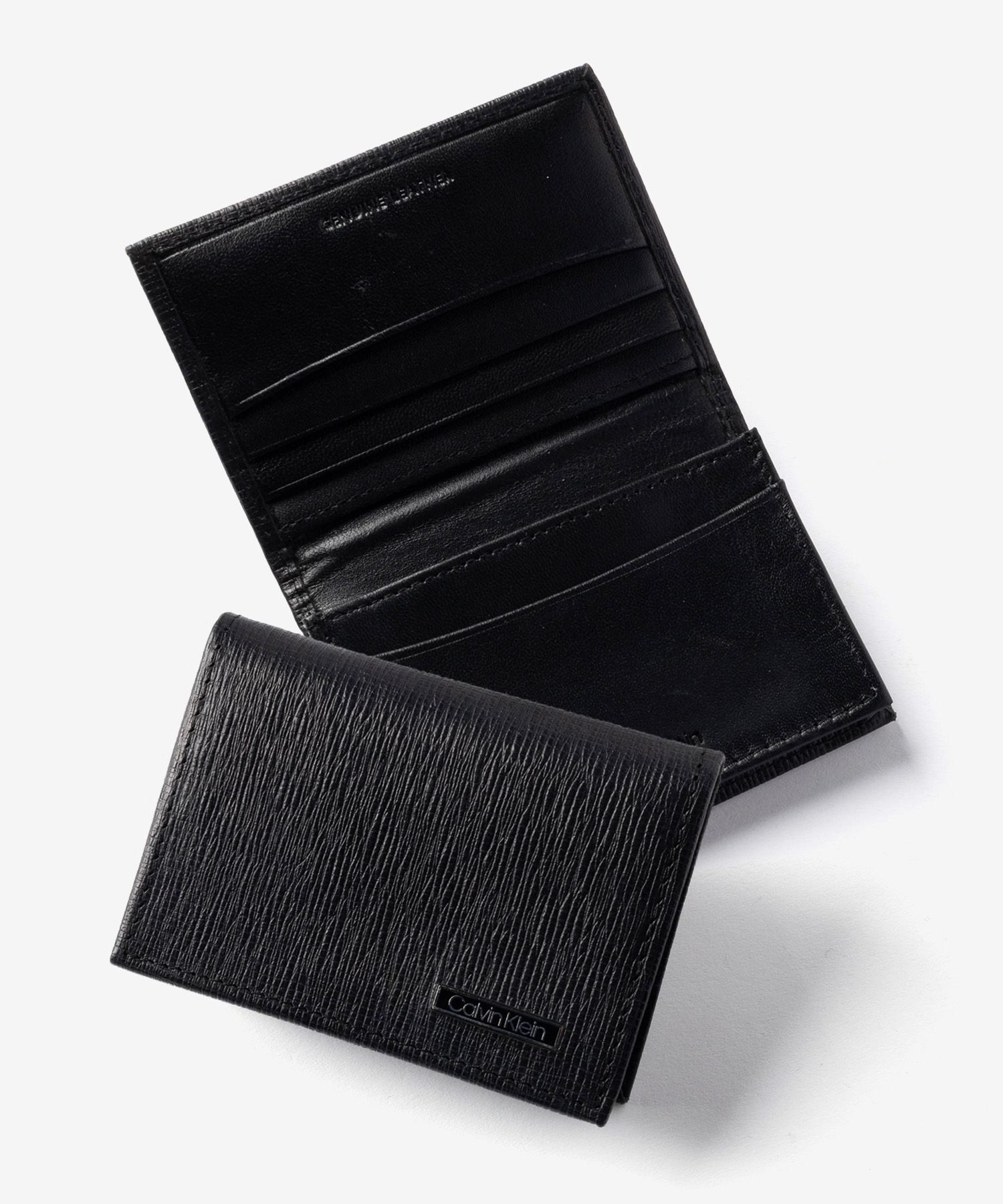 カルバンクライン Calvin Klein LEATHER CARD CASE レザーカードケース 31CK200003 二つ折り財布 メンズ 財布