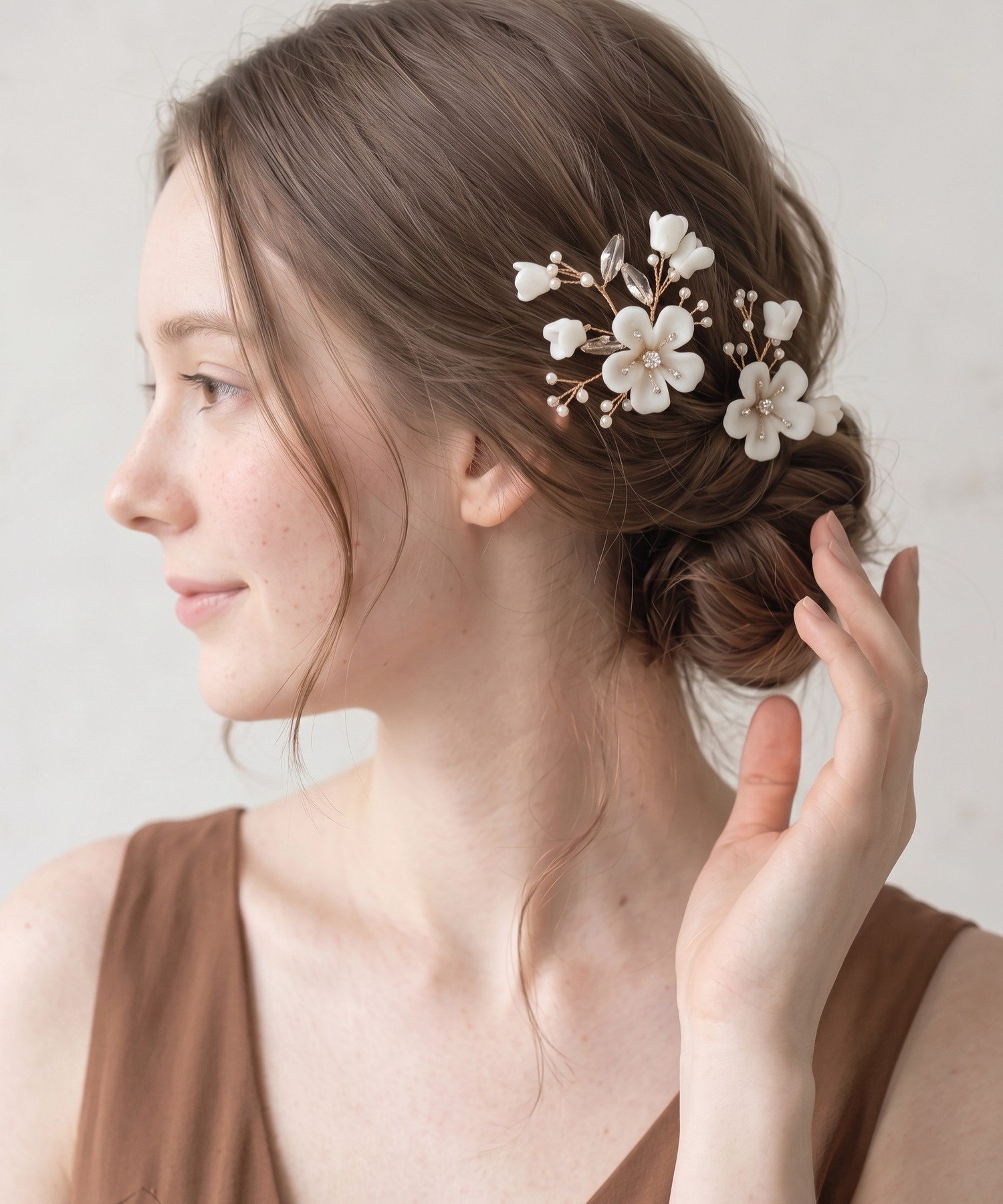 Rora ヘアアクセサリー 通販 ヘアピン 2個セット 髪飾り子ども Uピンセット セレモニー 七五三髪飾り 結婚式お呼ばれ ピアノ発表 入学式卒業式 浴衣着物和装 キッズ女の子用 フォーマルヘア まとめ髪アレンジ パーティー お祭り
