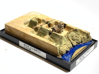 日本の城　練馬城・東京都練馬区　城コレ ケース付き  お城のジオラマ模型 プラモデル インテリア 雑貨 プレゼント 置物 お祝い おみやげ 和風 飾り リビング 玄関 オブジェ おしゃれ コレクション ミニチュア 小物【送料無料(一部地域除く)】