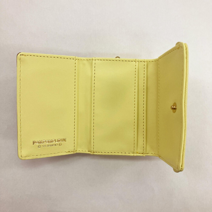サンリオ ポムポムプリン 口金財布 がま口 財布 レディース 二つ折り コンパクト 小銭入れ キャラクター グッズ かわいい おしゃれ プレゼント ギフト 誕生日 記念日