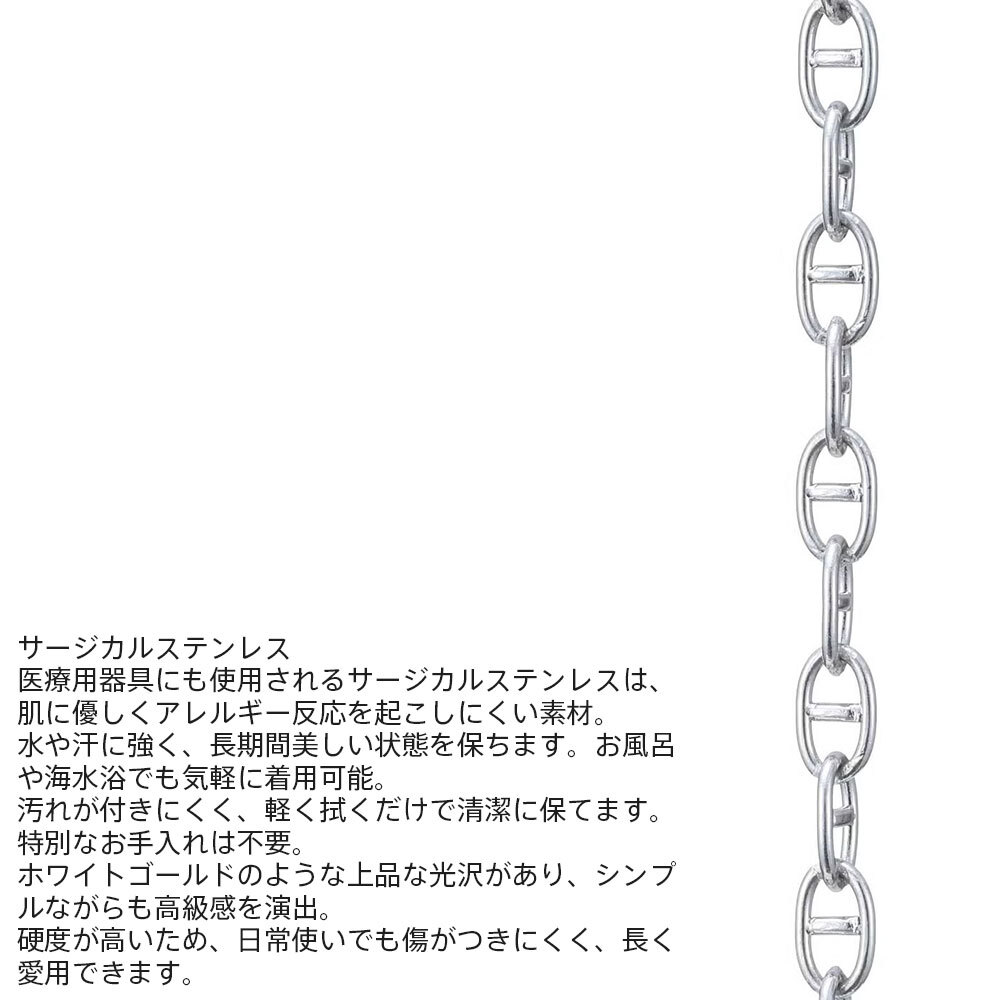 ライオンハート LH-1 アンカーチェーン アンクレット サージカルステンレス 金属アレルギー対応 メンズ ブランド