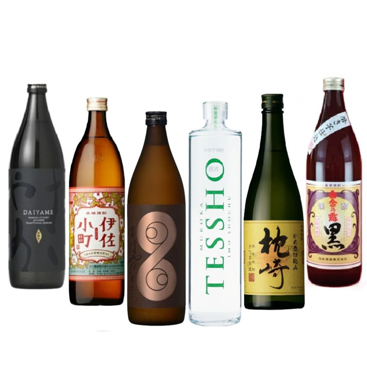 敬老の日【送料無料】【金賞受賞酒のみを集めた720ml～900mlの焼酎の6本セット】  送料無料（北海道・沖縄除く）  ラッピング 熨斗