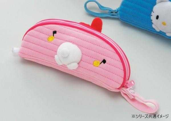 マイメロディ ポーチ ケース ファスナー式 小物入れ 化粧ポーチ ふわふわ サンリオ キャラクター グッズ 雑貨 ピンク SR-2200-PO かわいい おしゃれ ギフト プレゼント サンリオ正規ライセンス品