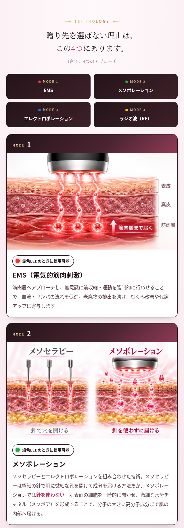 脂肪溶解特化美顔器 S-LAB Air 4｜EMS エレクトロポレーション LED 4役 リフトアップ たるみ ほうれい線 毛穴ケア 小顔 ハリ ツヤ 光エステ 自宅エステ 美容家電 30代 誕生日プレゼント 彼女 妻 記念日 クリスマス ギフト 結婚記念日　サプライズ　喜ばれる　女性へ　20代　30代　40代　贈り物　高級　プチ贅沢　特別な日　もらって嬉しい