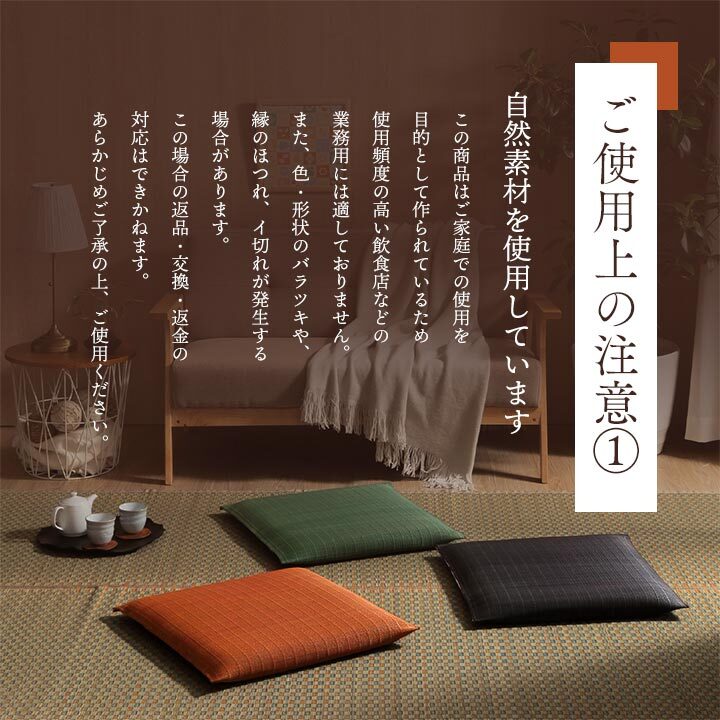 座布団 い草座布団 日本製 抗菌防臭 消臭 湿度調整 蒸れにくい 涼しい モダン 無地 5枚組 55×55cm 和風モダンのシンプルない草座布団 国産 ウレタン 座ぶとん ざぶとん フロアクッション 和室クッション 寝具 寝室用品 インテリア 汚れにくい 新生活