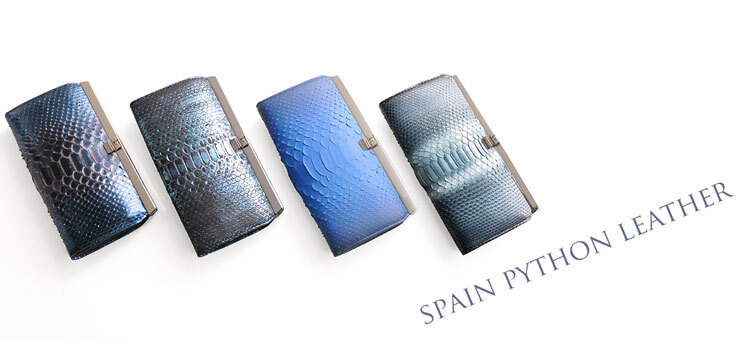 ダイヤモンド パイソン 口金 長財布 レディース 本革 スペイン レザー クラッチ財布 全18色 小銭入れ付き ゴールド 女性 パイソン柄 金運 開運 財布 大きめ 春財布 ギフト プレゼント 4FA (06001251r)