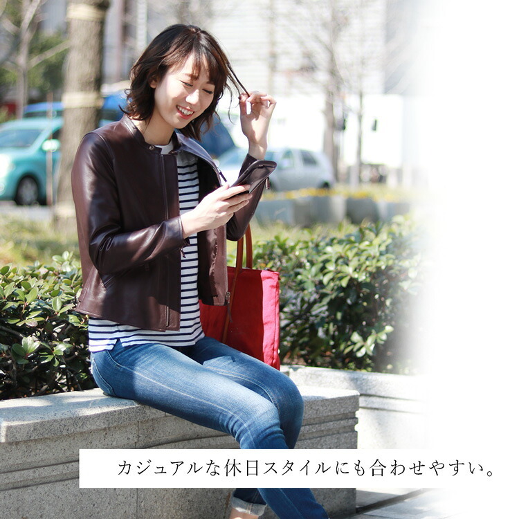 ライダース カーフ レザー glamb グラム の Calf Leather Riders