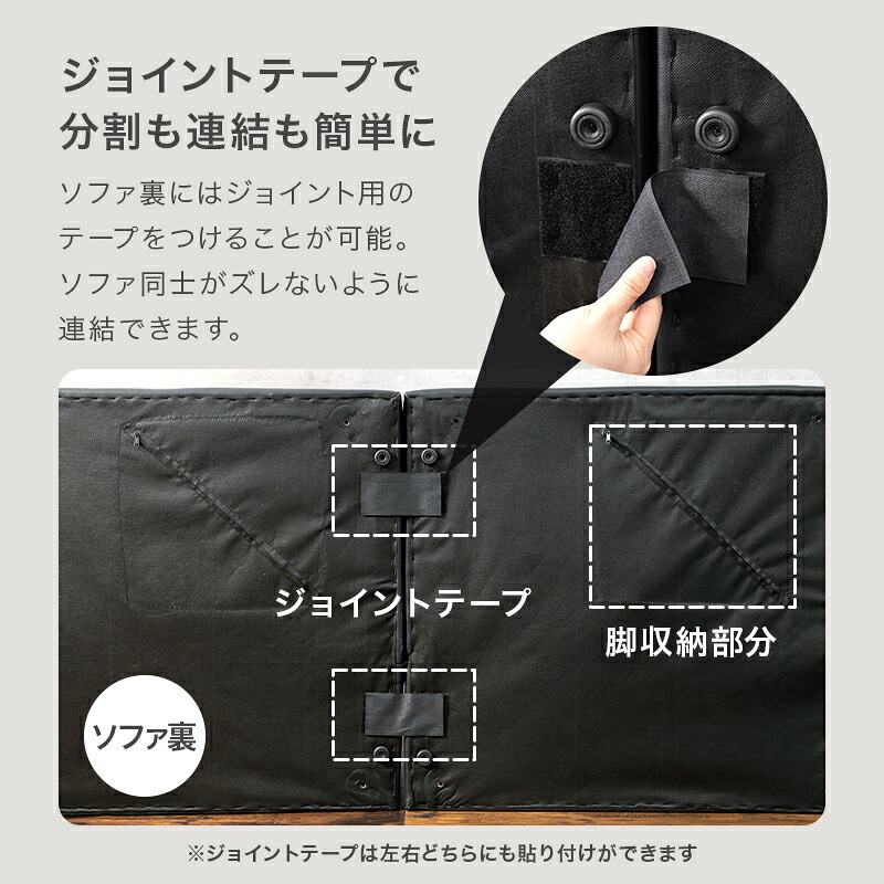 ソファベッド ソファ LSF-4440-2S 幅176cm 3段階 リクライニング 4way 1台で4役 2人掛け カウチソファ ゆとり シングル ロースタイル セパレートレザー調 合成皮革 ポリエステル 1人暮らし ホワイト ブラック ベージュ 天然木 新生活