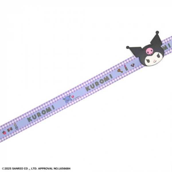 サンリオ スーツケースベルト クロミ KU かわいい キャラクターグッズ 旅行用品 トラベルグッズ 目印 盗難防止 ベルト ワンタッチ 調節可能 荷物ベルト キャリーケースベルト クロミちゃん グッズ サンリオ正規ライセンス品