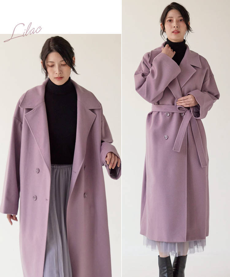 チェスター コート 春 レディース チェスターコート ロングコート 入学式 入園式 卒入学 ロング丈 アウター 冬 Filomo カシミヤ ブレンド ウール モカ ブラウン キャメル ブラウン ブラック 黒 卒業式 卒園式 6F (08000228r)
