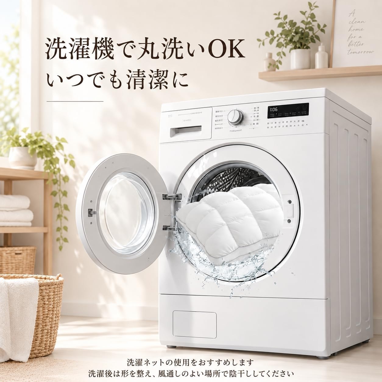 Nekara 枕 まくら ホテル仕様 両面仕様 柔らかめ 寝心地 横向き寝・仰向け寝・うつ伏せ寝対応 高反発の支え感 撥水・防汚加工生地 丸洗いOK 快眠枕 63×43cm