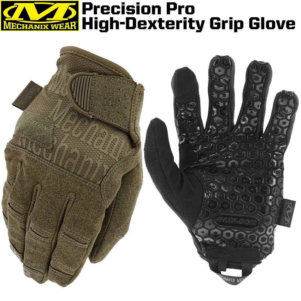 【ラッピング無料】Mechanix Wear メカニクスウェア Precision Pro High-Dexterity Grip Glove プレシジョン プロ HDG グローブ タッチスクリーン対応 ギフト バイク用品 アウトドア用 キャンプ