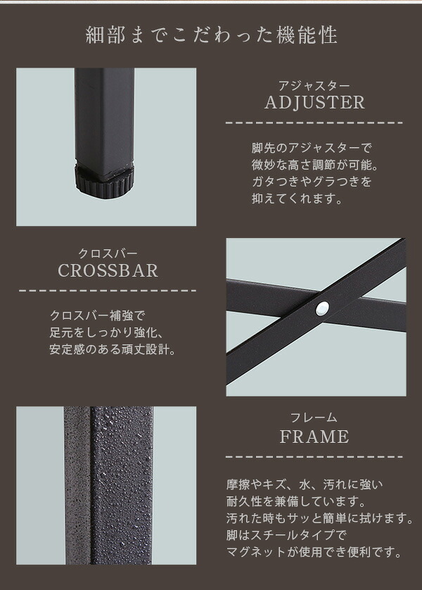 デスク チェア PC コンパクト ＆ セット完成品 46*86cm 木目調 アイアン アイアンスチール 収納棚 座面 ウレタン 机 椅子 ヴィンテージ風 おしゃれ ワーク CMBA シャビーオーク ウォールナット モダン 新生活