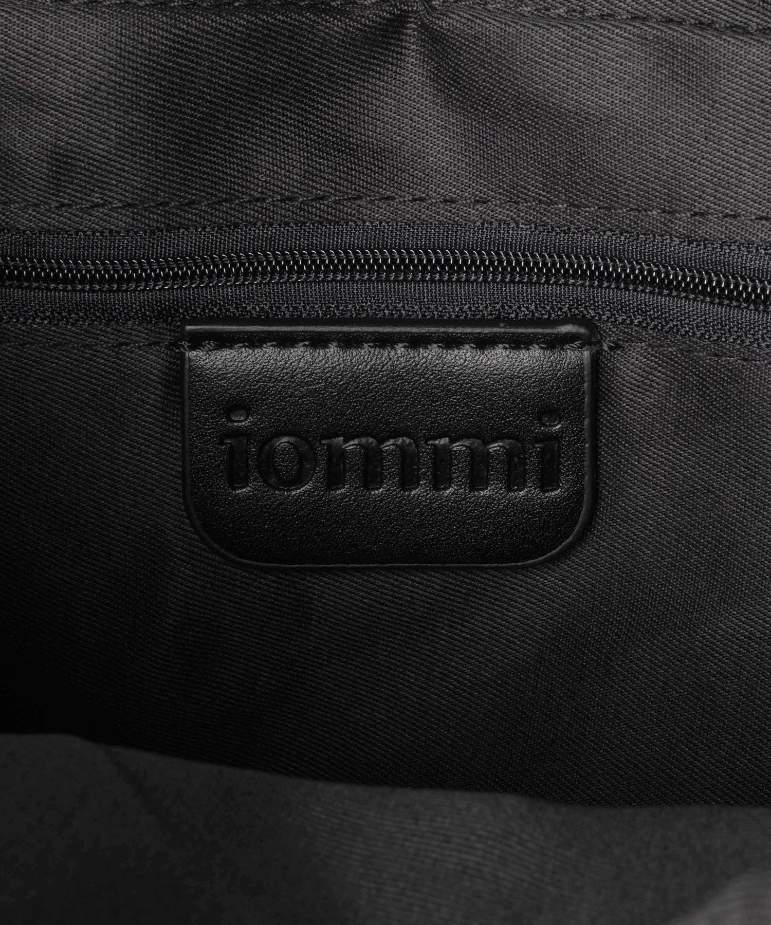 【正規品】 イオミ IOMMI TOTE BAG トートバッグ ZH-51008-3 シンセティックレザー レディース バッグ ブラック