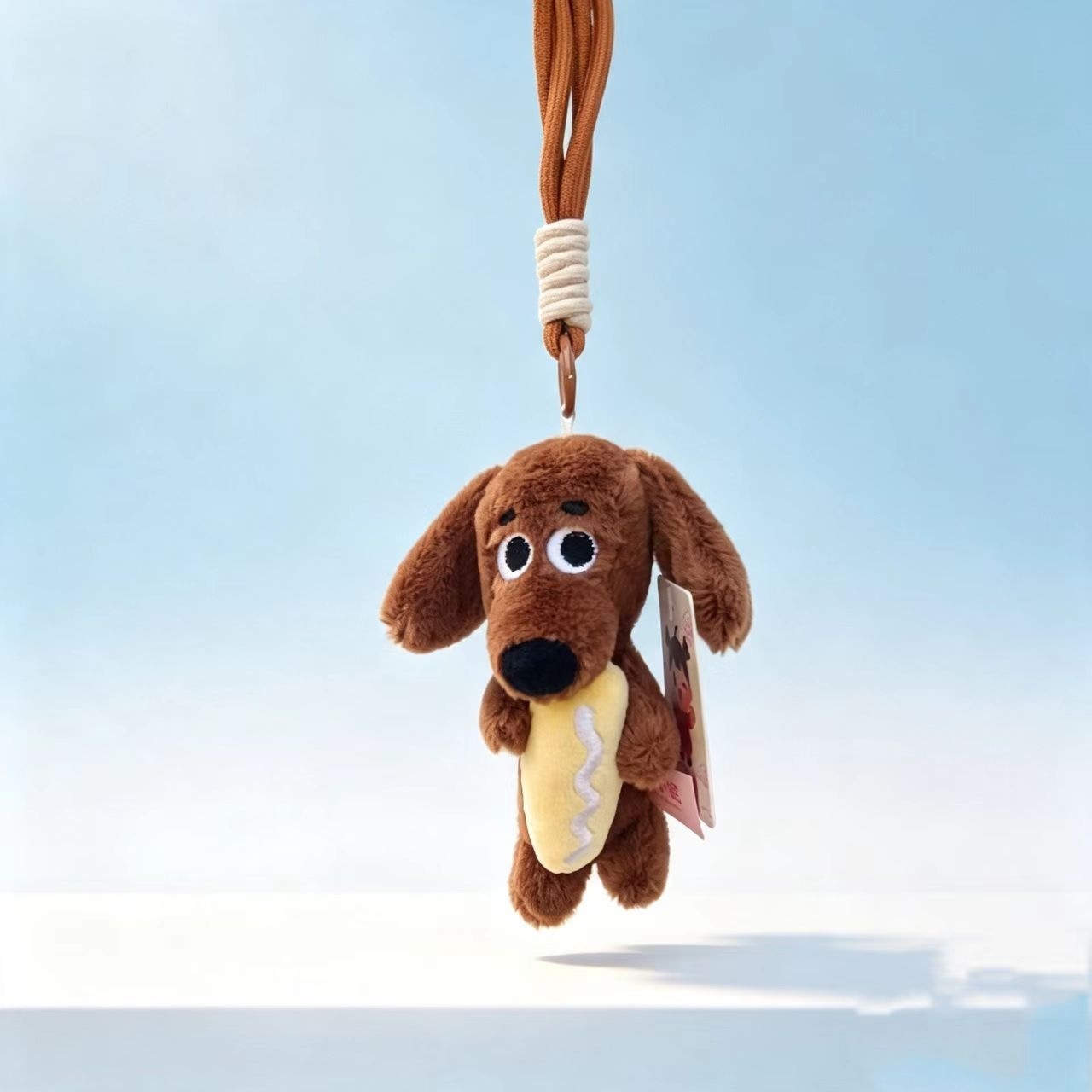 ダックスフンド ぬいぐるみ キーホルダー 犬 バッグチャーム パン 浮き輪 かわいい ミニサイズ アニマル マスコット 小物 バッグ飾り リュック 鍵 お出かけ 誕生日 プレゼント ギフト