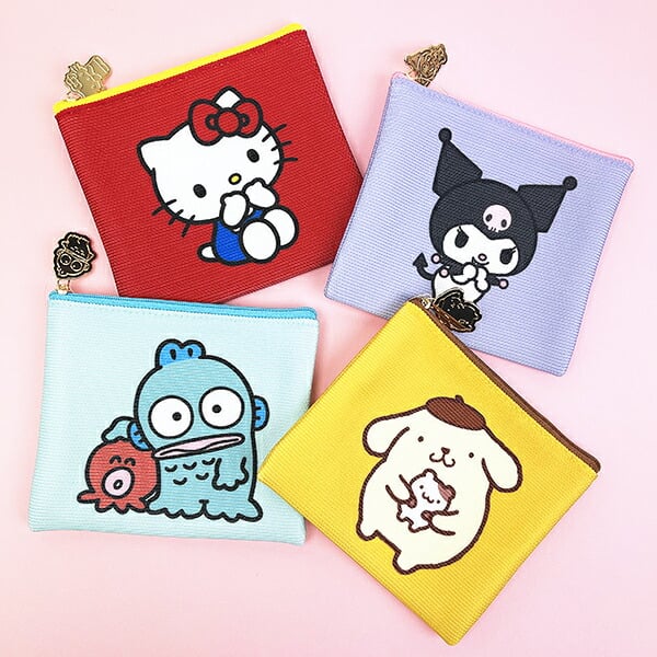 サンリオ ハローキティ フラットニットポーチ Sanrio