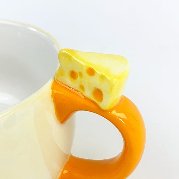 トムとジェリー フィギュア付きスープカップ ジェリーとチーズ スープマグ 食器