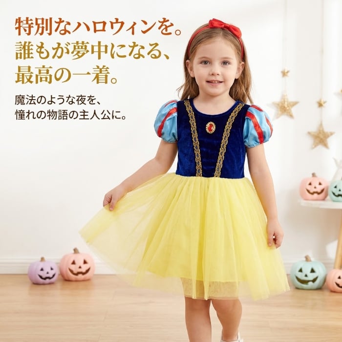 子供 ハロウィン コスプレ プリンセス風 コスチューム 女の子 仮装 衣装 ドレス ワンピース お姫様 キッズ マント付き ハロウィン衣装 イベント パーティー 撮影会 110 120 130 140
