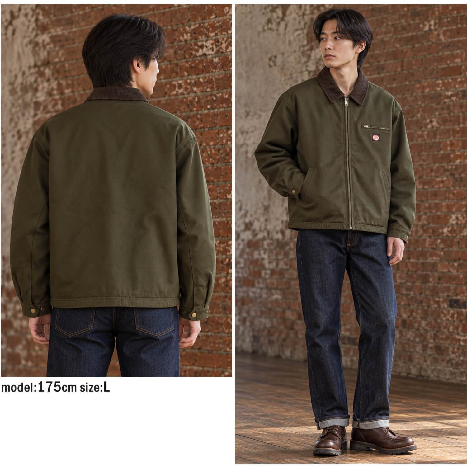 RED KAP レッドキャップ タッグジャケット ドリズラージャケット メンズ RDK-2601 スイングトップ ブルゾン アウター YKK コーデュロイ 襟付き 太畝 8WEL 総裏 ツイル ワンウォッシュ ドローコード ワイドシルエット ストリート カジュアル アメカジ M L XL 2026FW Karlas