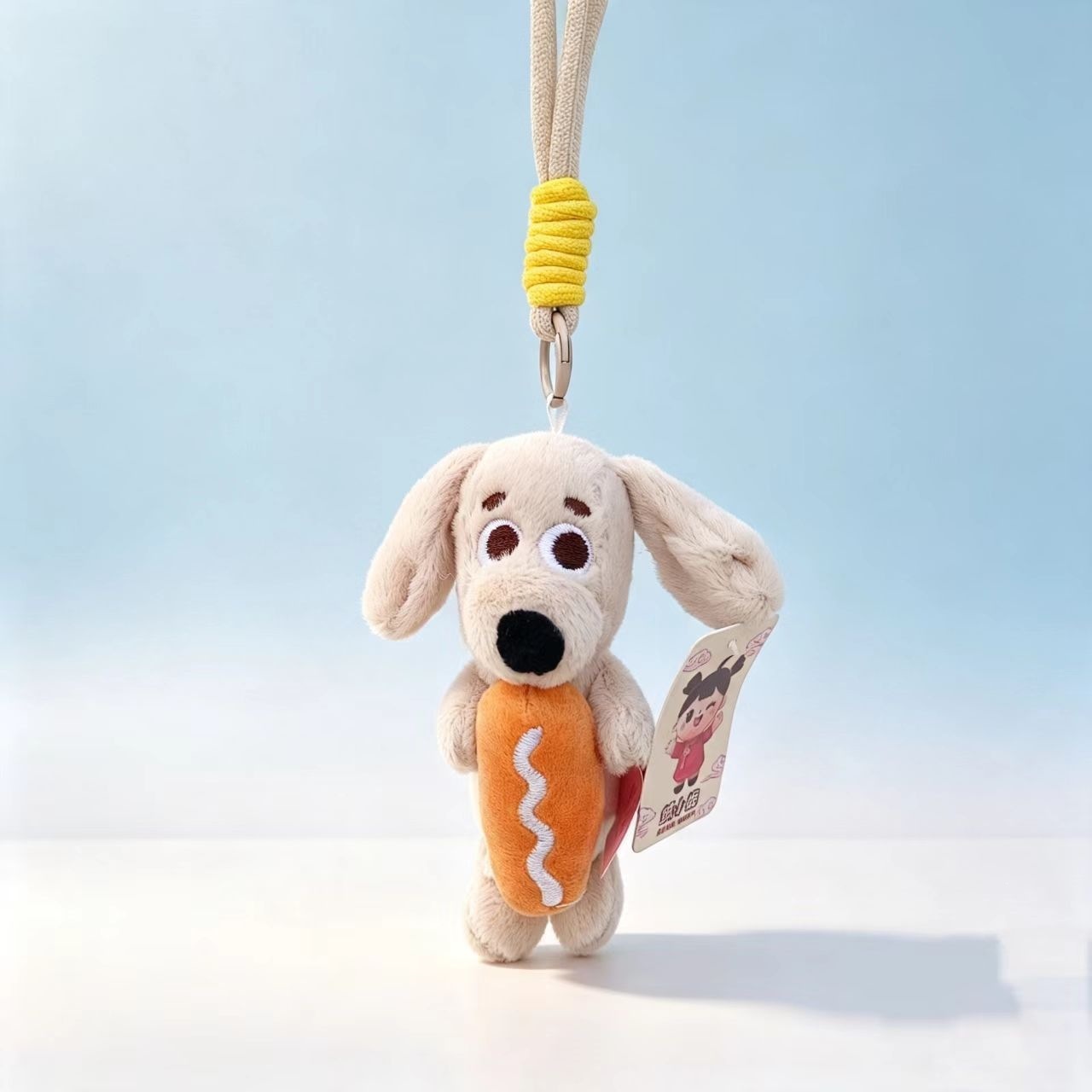 ダックスフンド ぬいぐるみ キーホルダー 犬 バッグチャーム パン 浮き輪 かわいい ミニサイズ アニマル マスコット 小物 バッグ飾り リュック 鍵 お出かけ 誕生日 プレゼント ギフト