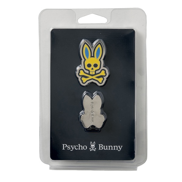サイコバニー ゴルフ マーカー PB BALL MARKER BUNNY Psycho Bunny PBMG6BM2 お誕生日祝い お祝い 記念品 お父さん 父の日 彼氏 男性 30代 40代 50代 60代 母の日 お母さん 還暦祝い 敬老の日 彼女 人気プレゼント プレゼント