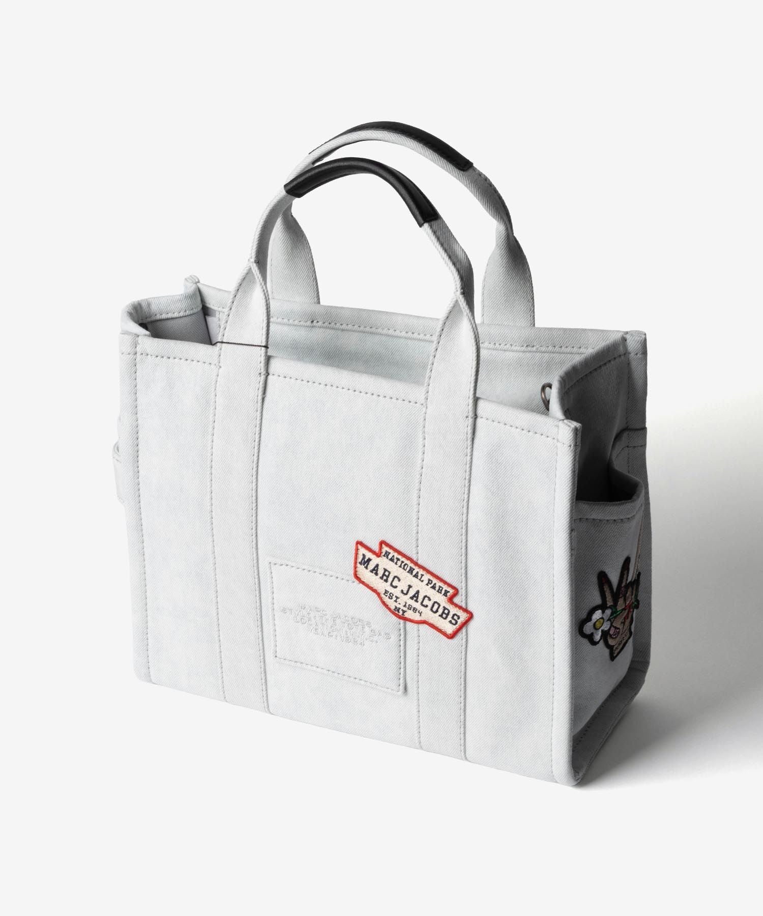 マークジェイコブス MARC JACOBS THE CAMP PATCHWORK DENIM MEDIUM TOTE BAG ザ キャンプ パッチワーク デニム ミディアム トート バッグ 2P6HTT008H02 ショルダーバッグ レディース バッグ