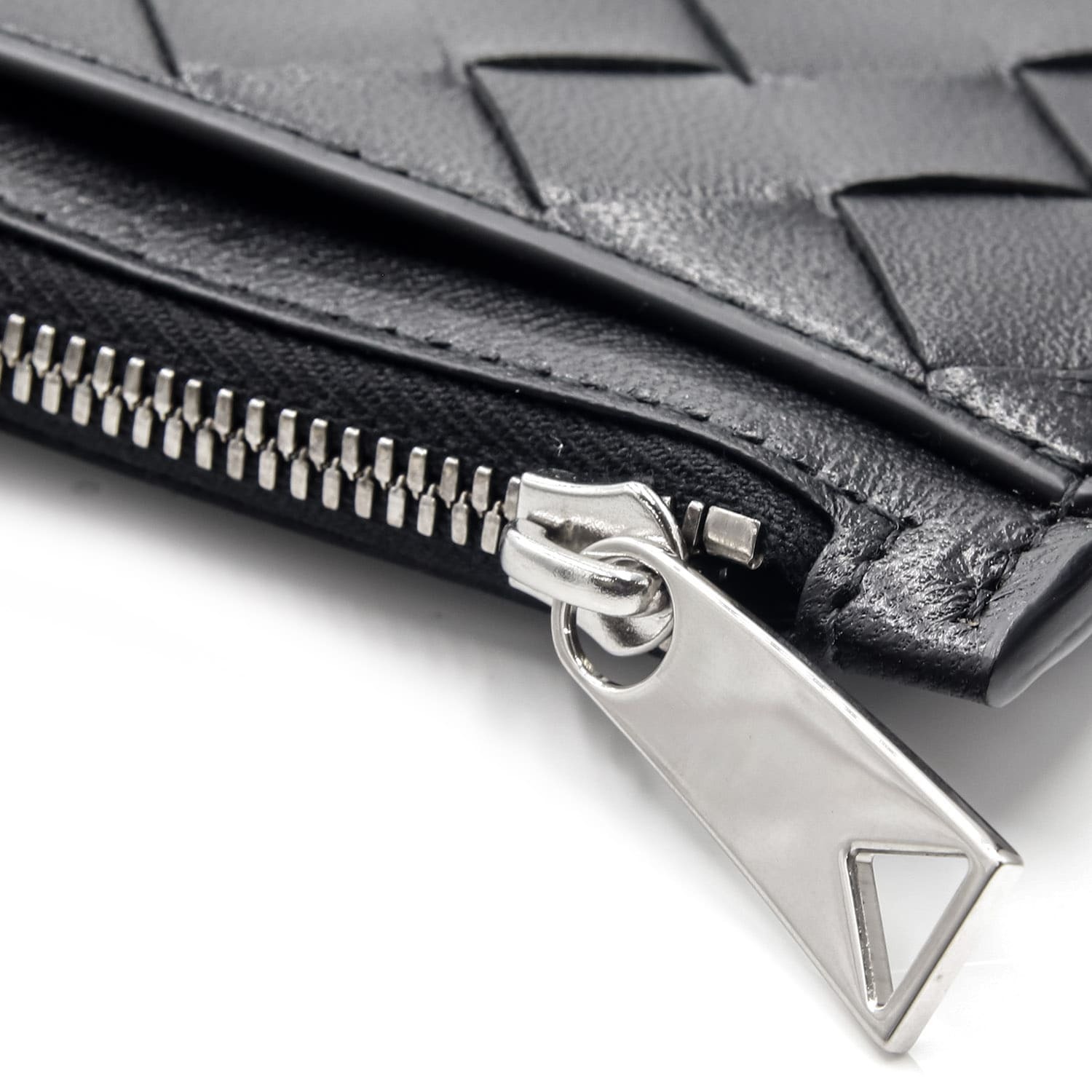 ボッテガヴェネタ BOTTEGA VENETA コインケース 小銭入れ キーケース キーリング付き イントレチャート メンズ レディース ブラック 黒 ラムレザー 本革 ファスナー 608784 V48C3 8803 ミニ財布