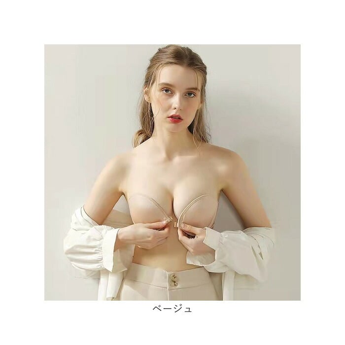 ストラップレスブラ 通販 ストラップレス ブラ 下着 ブラジャー チューブトップブラ ベアトップ ドレスインナー ドレス用インナー ドレス用下着 肩ひもなし インナー ブライダルブラ フロントホックス オフショルダー 脇高 肩紐なし かわいい 可愛い