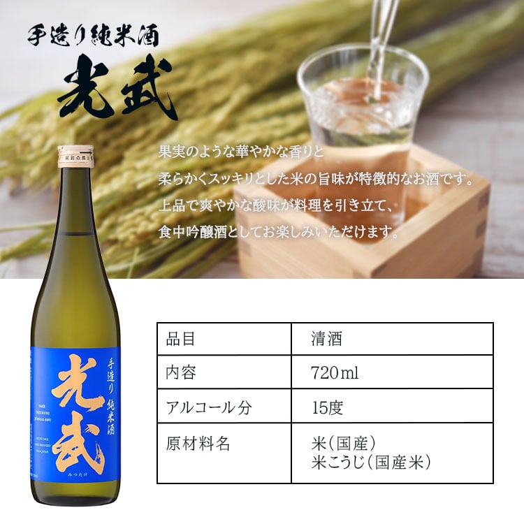 モンドセレクション連続受賞♪ボトル 純米酒 日本酒 光武  名入れ お酒 名前入り プレゼント ギフト 面白い センス 定年退職 還暦祝い 退職祝い 男性 女性 お祝い 古希 喜寿 傘寿 米寿 卒寿 白寿 百寿 敬老の日