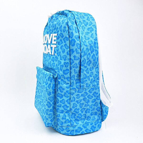 LOVEBOAT(ラブボート) レオパード リュック ブルー バッグ 送料込み