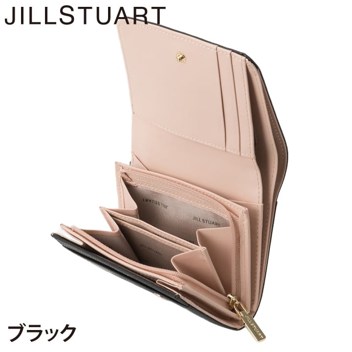 ジル スチュアート 財布 二つ折り レディース 牛革 Honey コンパクト リボン ギフト JILL STUART