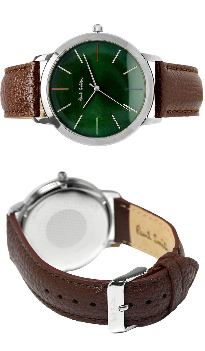 ポールスミス Paul Smith 腕時計 メンズ 革ベルト MA 41mm レザー クラシック ブランド 人気 ウォッチ ギフト プレゼント