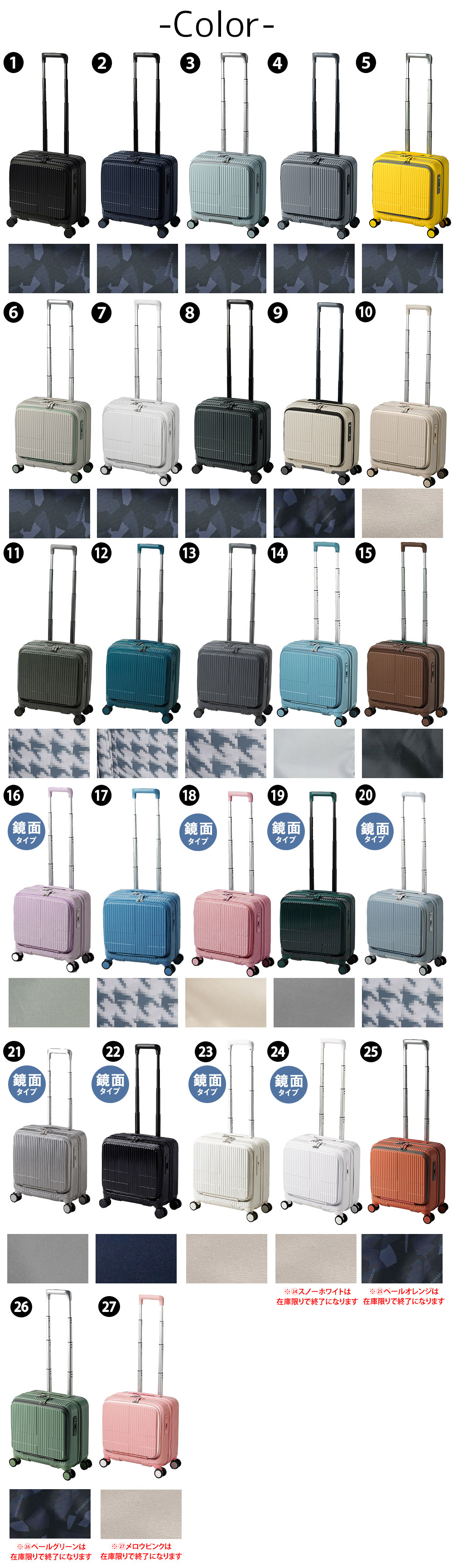 イノベーター スーツケース キャリーケース 33L 1-3泊程度 機内持ち込み可能 innovator INV20 メンズ レディース 送料無料 誕生日プレゼント 【正規代理店】