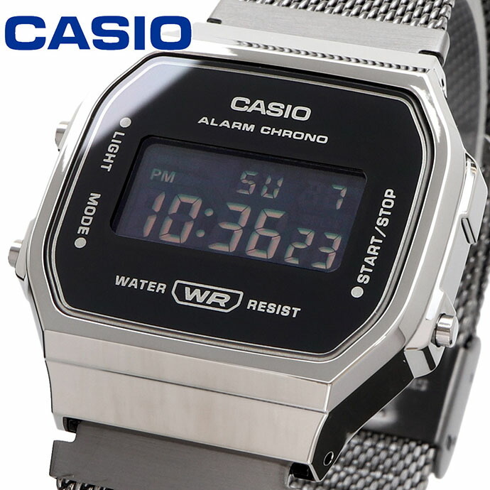 CASIO 腕時計 カシオ 時計 ウォッチ チープカシオ チプカシ デジタル メンズ レディース キッズ A168WEMB-1B [並行輸入品]