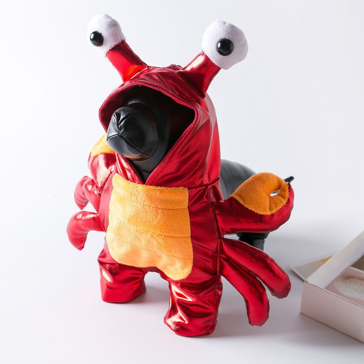 ペット コスプレ 衣装 ロブスター カニ 着ぐるみ 犬用 立体 変身ウェア 面白い かわいい 仮装 なりきり 写真撮影 パーティー ハロウィン 小型犬 中型犬 ギフト
