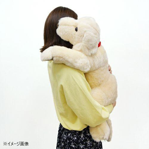 吉徳 ラブラドールレトリバー ぬいぐるみ L ホワイト 180413 大型 犬 リアル 抱き枕 ふわふわ 癒し系 動物 人形 子供 誕生日 プレゼント ギフト