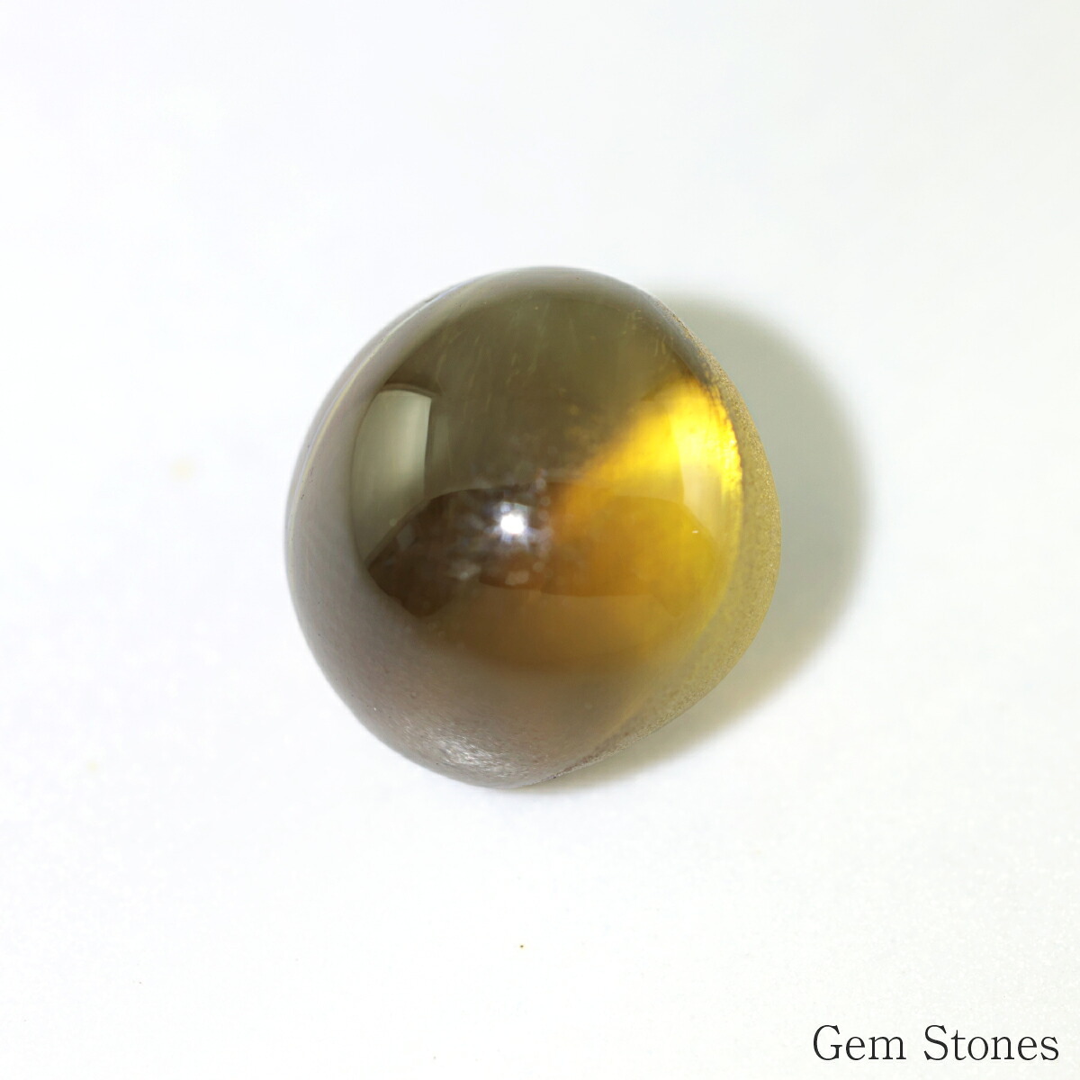 クリソベリルキャッツアイ 5.539ct ルース 宝石 裸石 クリソベリル ブラウン イエロー キャッツ ネコ ジュエリー オリジナル 制作 コレクション 誕生石 10月 記念 お守り 誕生日