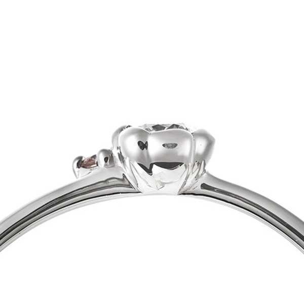 ダイヤモンド リング 指輪 プラチナ Pt950 合計0.06ct フラワーモチーフ ピンクダイヤモンド 8.5号 天然石 鑑定書付 婚約指輪 結婚記念日 ギフト プレゼント