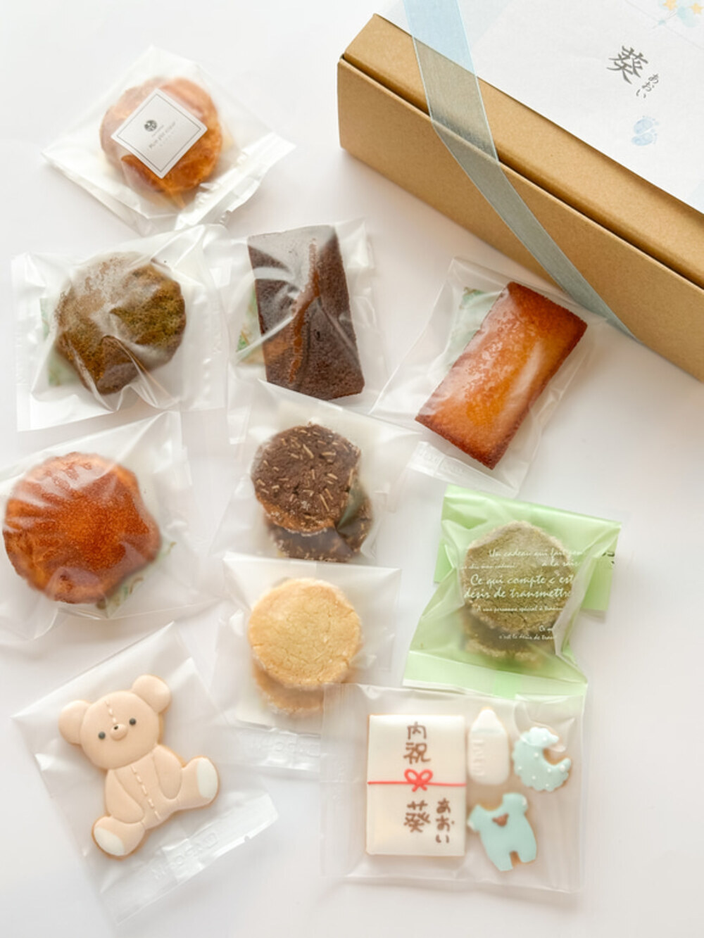 熨斗 付き リボンラッピング有 内祝い 出産祝い 焼き菓子ギフト クッキー アイシングクッキー フィナンシェ マドレーヌ ギフト プレゼント