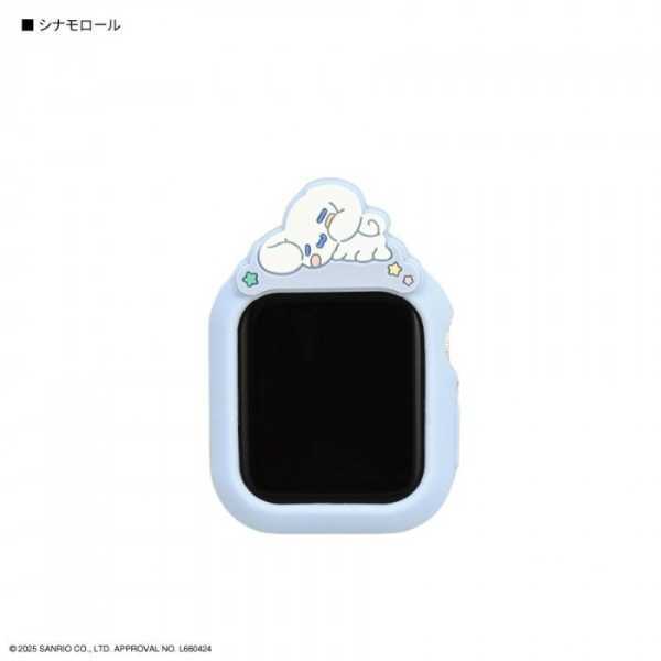 Apple Watch ケース 41mm 40mm シナモロール サンリオ キャラクターズ シリコン カバー アップルウォッチ 保護 傷防止 耐衝撃 おしゃれ かわいい レディース メンズ グッズ サンリオ正規ライセンス品