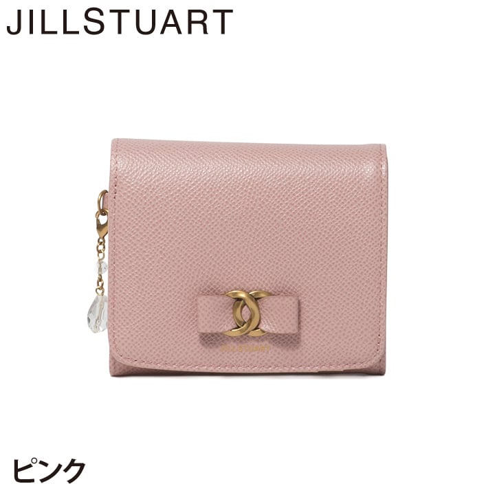 ジル スチュアート 財布 二つ折り レディース 牛革 Honey コンパクト リボン ギフト JILL STUART