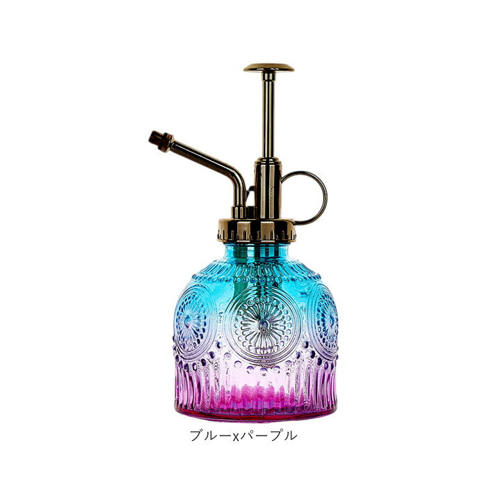 霧吹き 観葉植物 通販 スプレーボトル スプレー容器 鉢植え 水やり 花 植物 多肉植物 かわいい おしゃれ ガーデニング 園芸 掃除 アンティーク調 レトロ 室内 屋外 オシャレ インテリア 散水用品