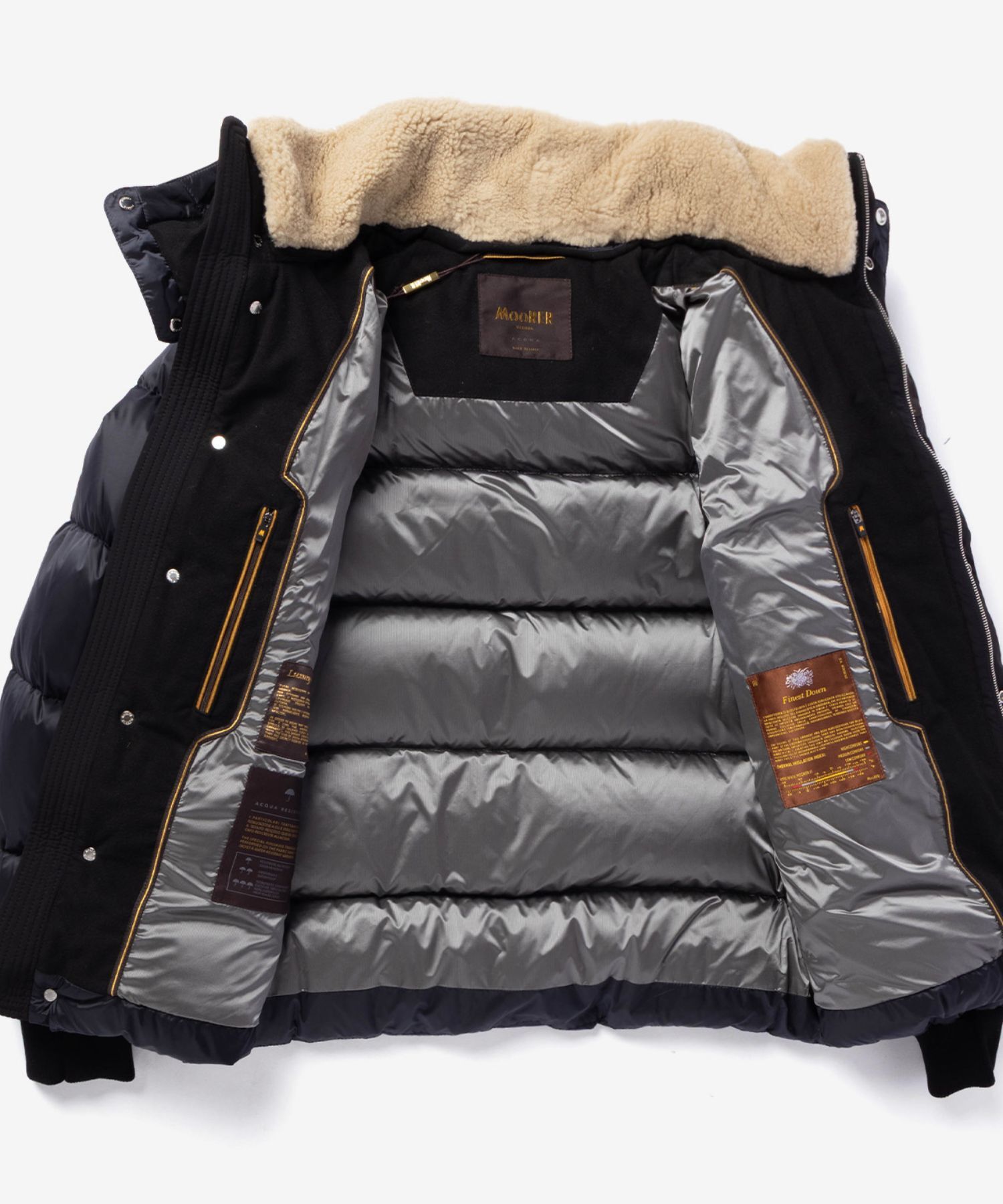ムーレー MOORER Bomber jacket ボンバージャケット JAKE-SHK ジェイク MOUBO100161 TEPA206 ダウンジャケット メンズ アウター JAKE SHK