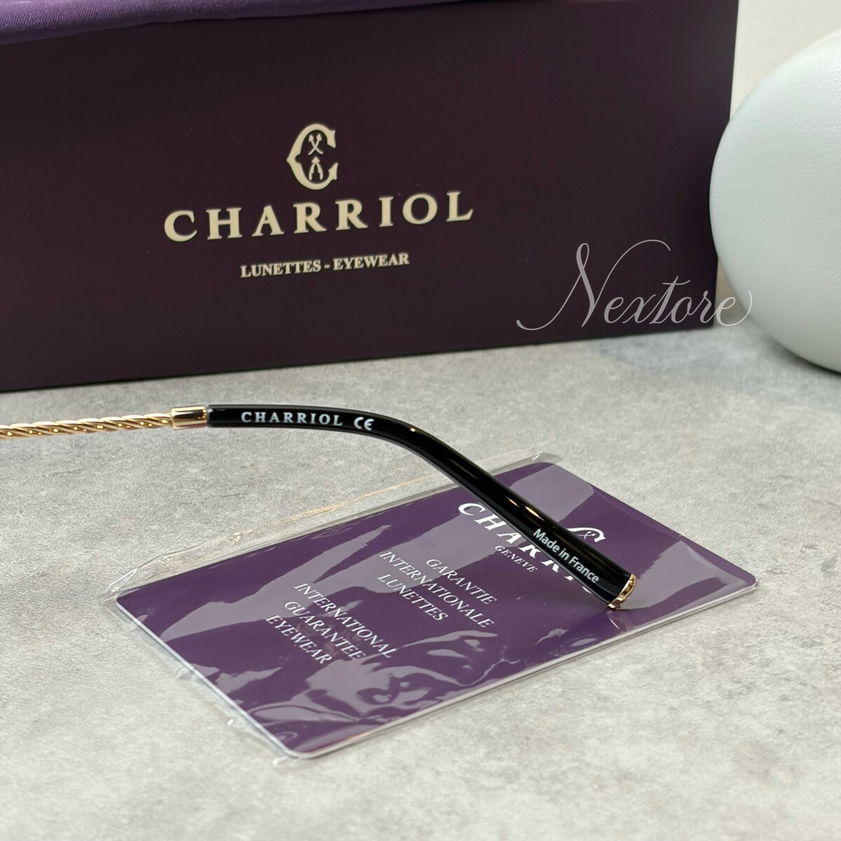 【並行輸入品】【正規品・新品】CHARRIOL シャリオール PC75115 C03 フランス製 リムレス サングラス メガネ 眼鏡 メンズ レディース 伊達メガネ ビジネス 普段使い おしゃれ プレゼント ギフト クリスマス 送料無料